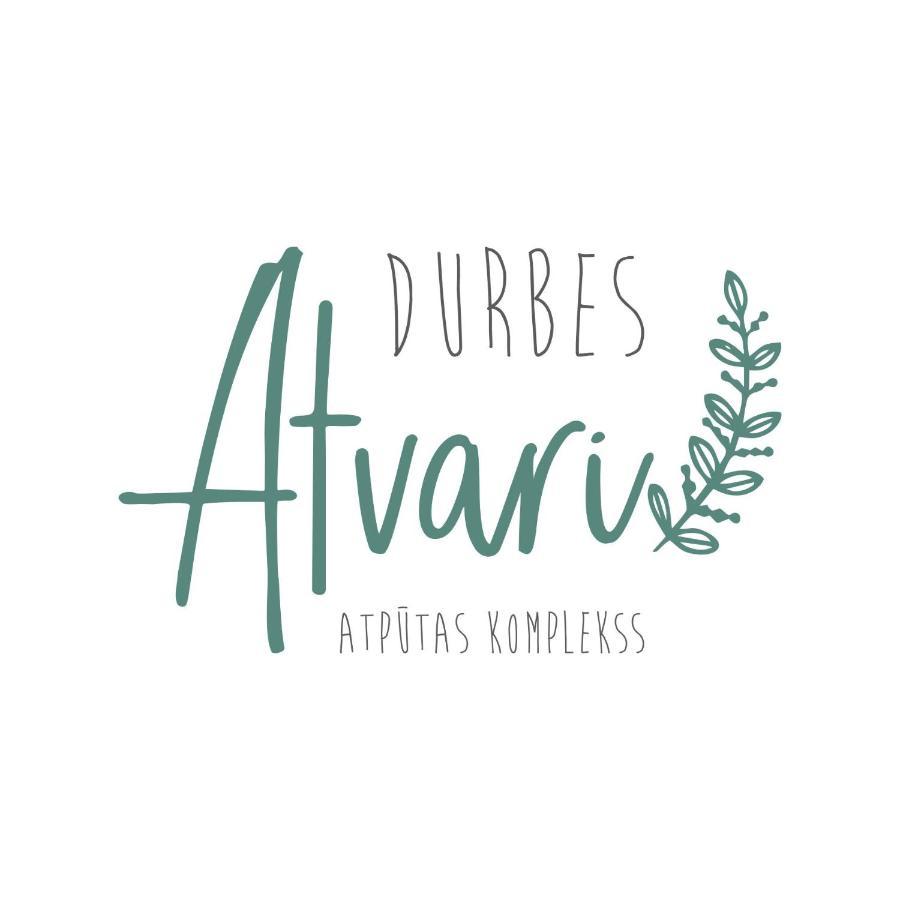 Durbes Atvari - Brivdienu Majas Ar Saunu Eksteriør billede